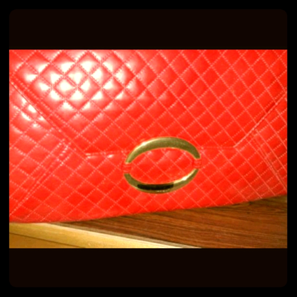 Colin & Colette clutch red purse